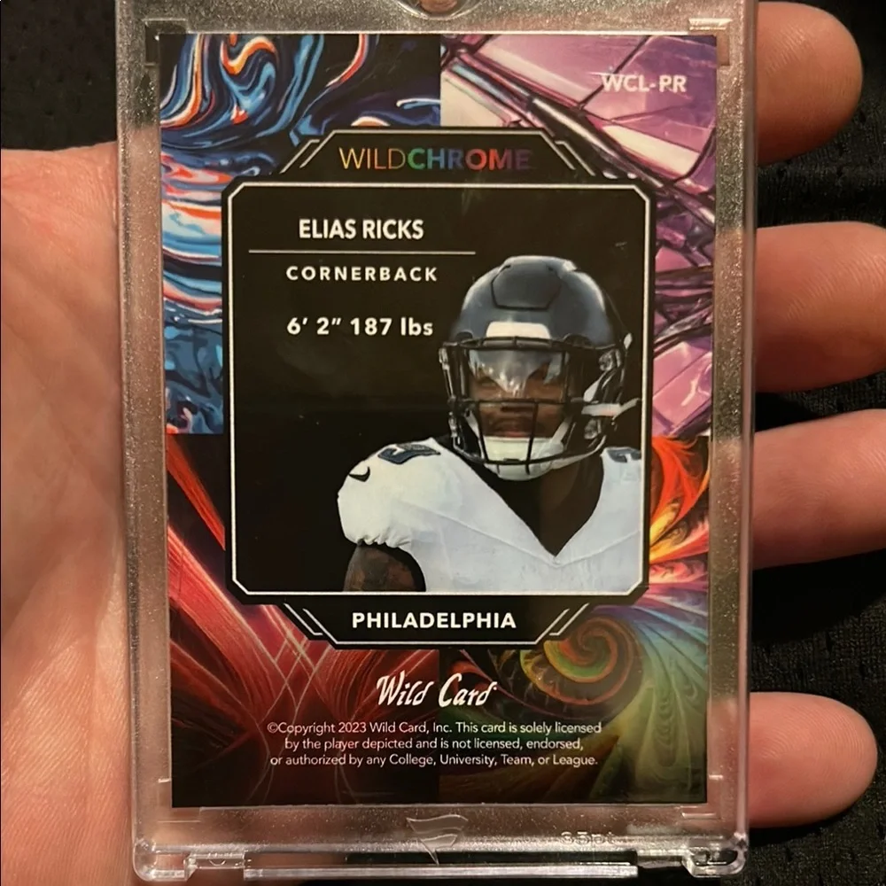WildCard Chrome Elias Rick’s Rookie 8/9